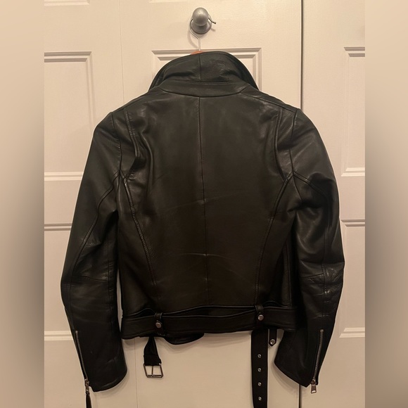Zara leather jacket - Picture 2 of 2